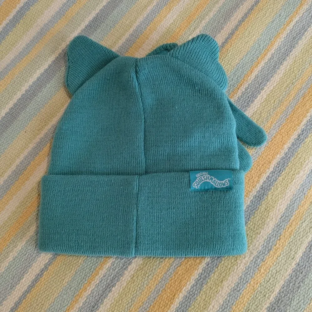 ⭐ NEW NWT Winston Squishmallow Hat & Gloves set size 4-16